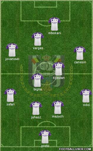 RSC Anderlecht Formation 2011