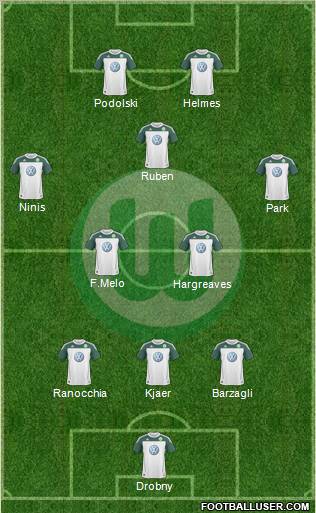 VfL Wolfsburg Formation 2011