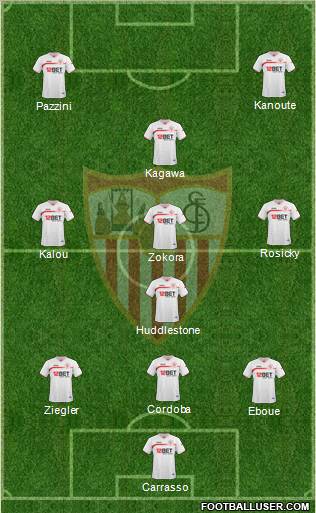 Sevilla F.C., S.A.D. Formation 2011