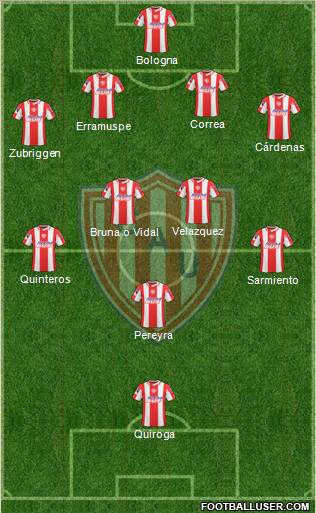 Unión de Santa Fe Formation 2011