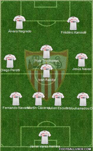 Sevilla F.C., S.A.D. Formation 2011