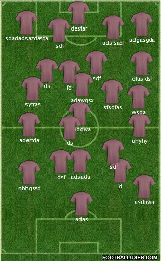 América FC (PE) Formation 2011