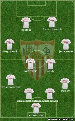 Sevilla F.C., S.A.D. Formation 2011