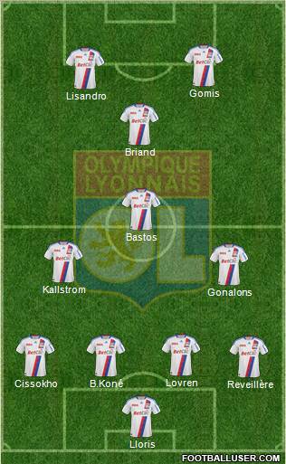 Olympique Lyonnais Formation 2011