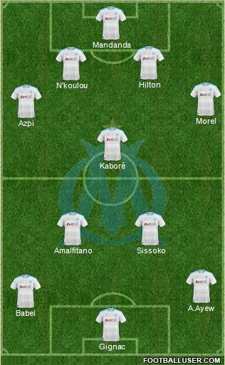 Olympique de Marseille Formation 2011