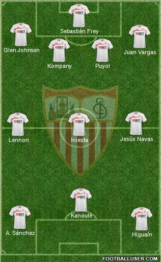 Sevilla F.C., S.A.D. Formation 2011