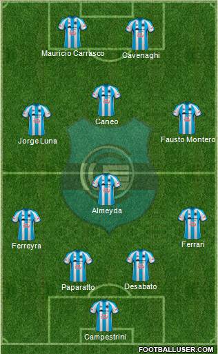 Gimnasia y Esgrima de Jujuy Formation 2011