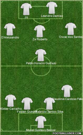 Intercontinental FC do Recife Formation 2011