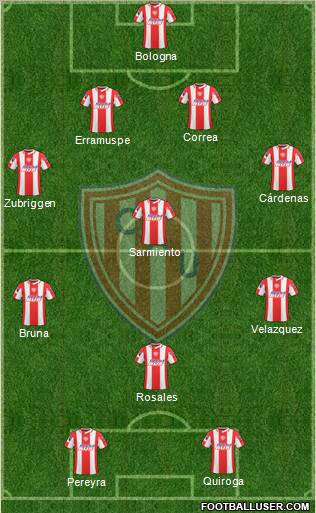Unión de Santa Fe Formation 2011