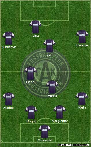 FK Austria Wien Formation 2011