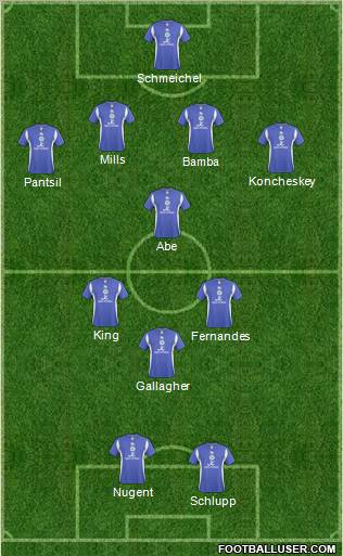 Leicester City Formation 2011