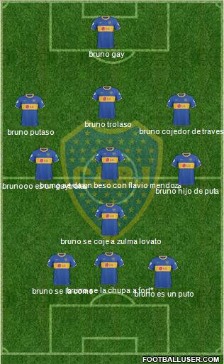 Boca Juniors Formation 2011