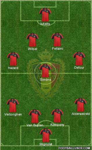 Belgium Formation 2011