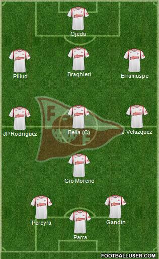 Fredrikstad FK Formation 2011