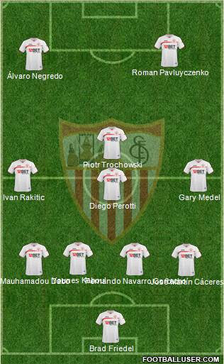 Sevilla F.C., S.A.D. Formation 2011