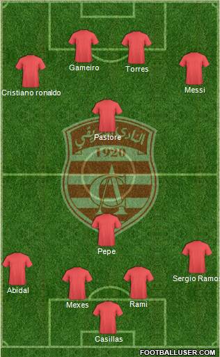 Club Africain Tunis Formation 2011