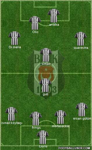 Besiktas JK Formation 2011