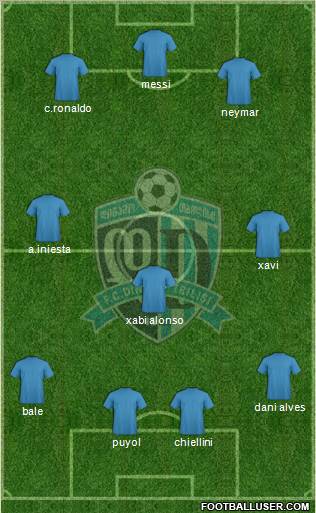 Dinamo Tbilisi Formation 2011