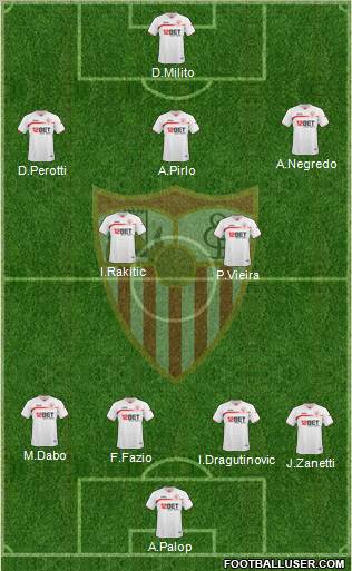 Sevilla F.C., S.A.D. Formation 2011