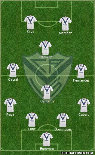 Vélez Sarsfield Formation 2011
