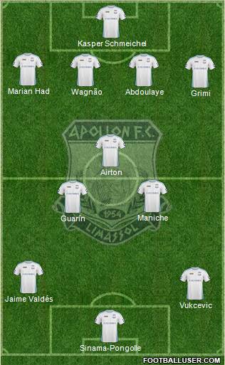 AMO Apollon Limassol Formation 2011