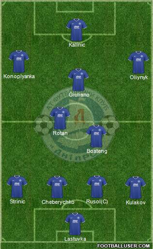 Dnipro Dnipropetrovsk Formation 2011