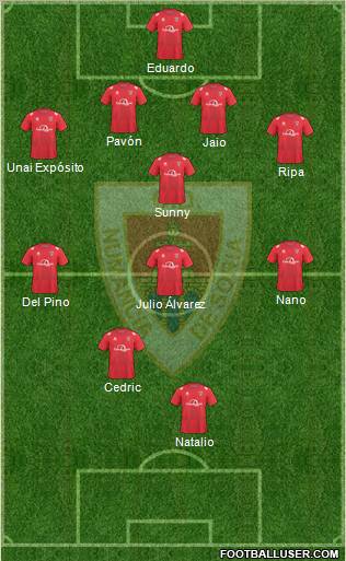 C.D. Numancia S.A.D. Formation 2011