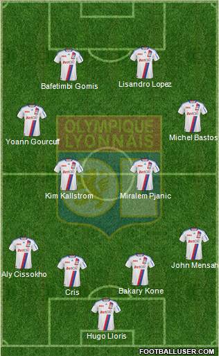 Olympique Lyonnais Formation 2011
