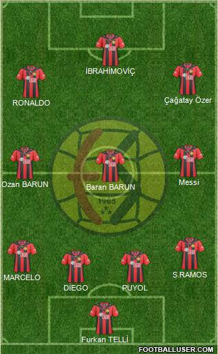Eskisehirspor Formation 2011