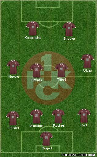 1.FC Kaiserslautern Formation 2011