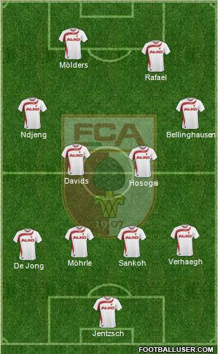FC Augsburg Formation 2011