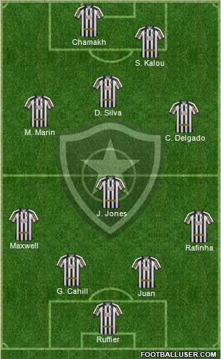 Botafogo FR Formation 2011
