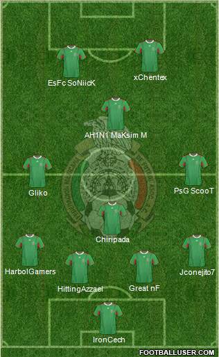 Mexico Formation 2011