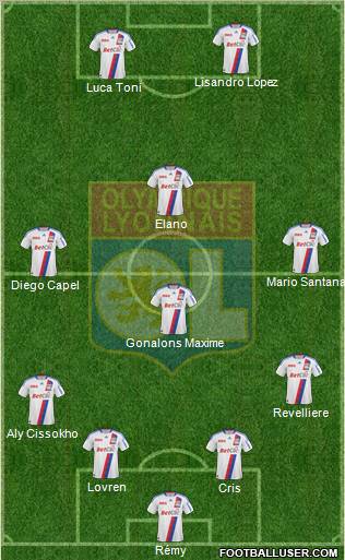 Olympique Lyonnais Formation 2011