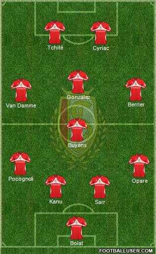 R Standard de Liège Formation 2011