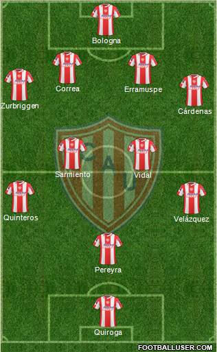 Unión de Santa Fe Formation 2011