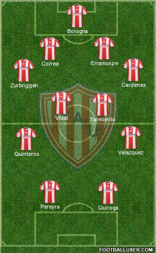 Unión de Santa Fe Formation 2011