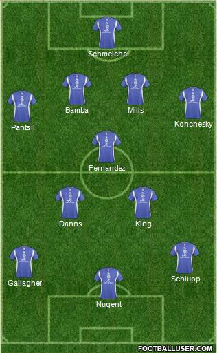 Leicester City Formation 2011