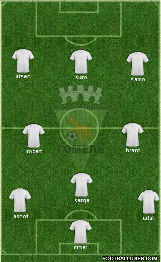 FC Gomel Formation 2011