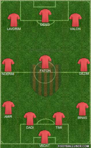 KF Shkendija HB 79 Tetovo Formation 2011