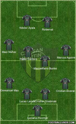 San Martín de San Juan Formation 2011