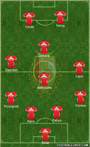 R Standard de Liège Formation 2011