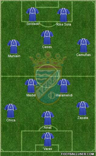 Xerez C.D., S.A.D. Formation 2011