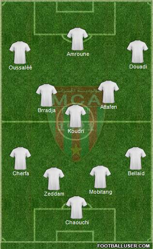 Mouloudia Club d'Alger Formation 2011