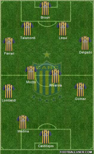 Rosario Central Formation 2011