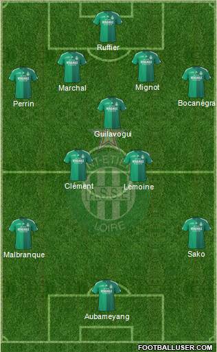 A.S. Saint-Etienne Formation 2011