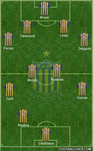 Rosario Central Formation 2011