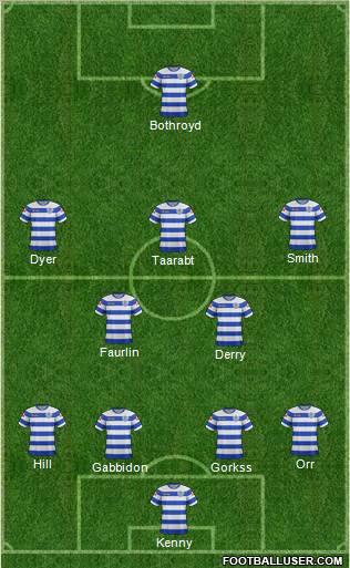 Queens Park Rangers Formation 2011