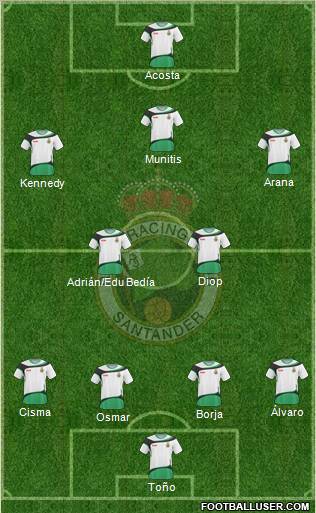R. Racing Club S.A.D. Formation 2011