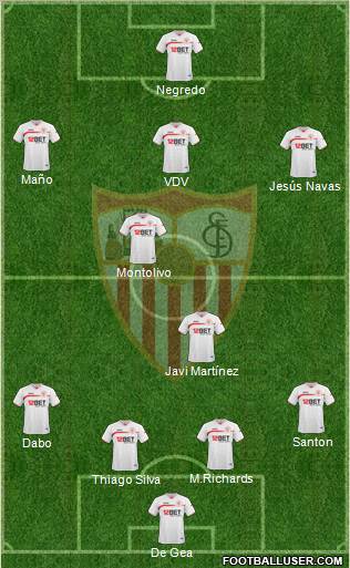 Sevilla F.C., S.A.D. Formation 2011